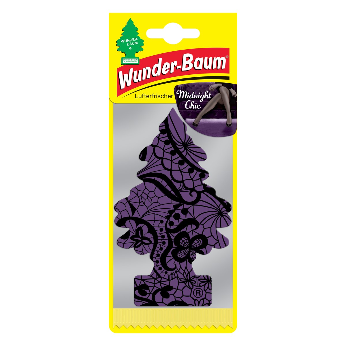 Gaisa atsvaidzinātājs WUNDER-BAUM eglīte Midnight Chick