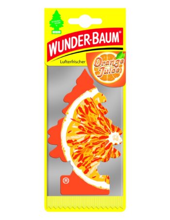 Gaisa atsvaidzinātājs WUNDER-BAUM eglīte Orange Juice