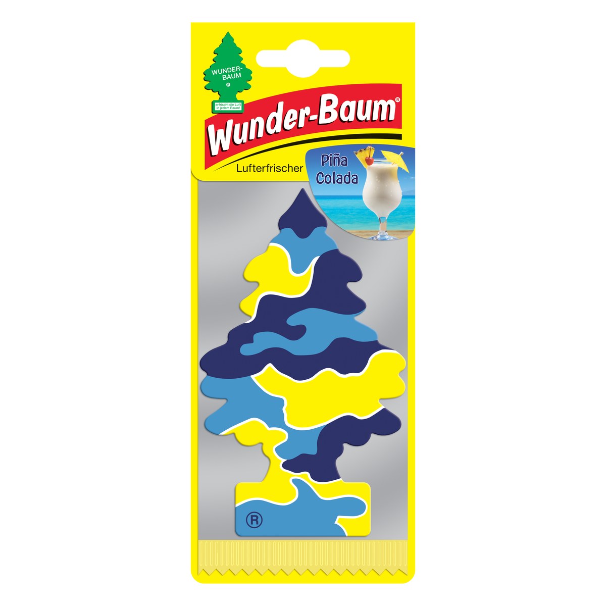 Gaisa atsvaidzinātājs WUNDER-BAUM eglīte Pina Colada WB23 OE WB23
