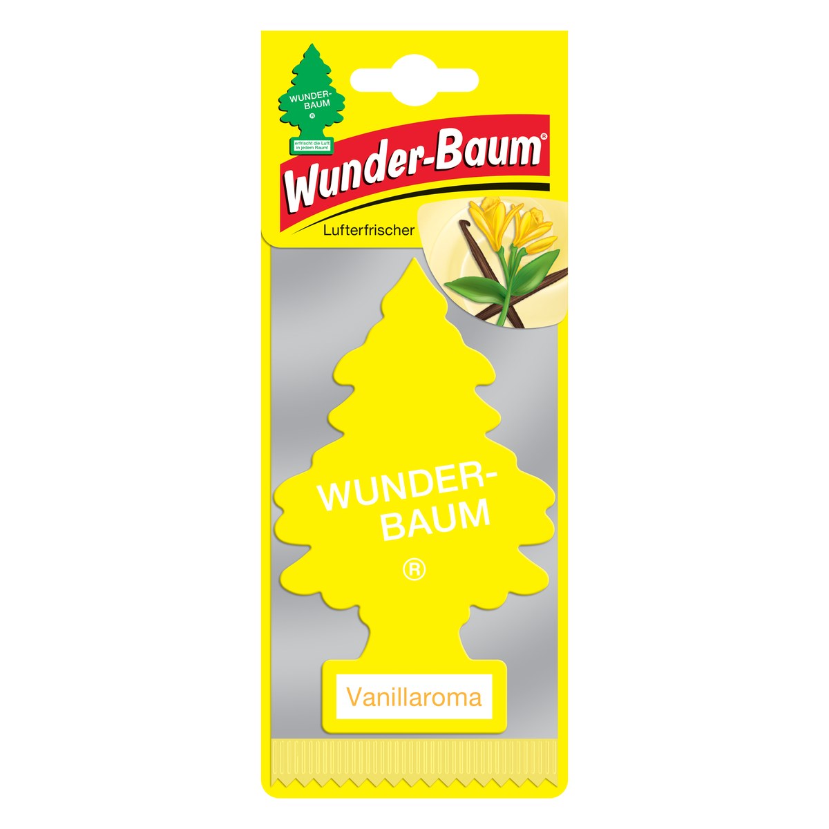 Gaisa atsvaidzinātājs WUNDER-BAUM eglīte Vanillaroma WB11 OE WB11