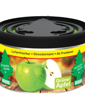 Gaisa atsvaidzinātājs kārbiņā WUNDER-BAUM Fiber Can Green Apple, 30 g