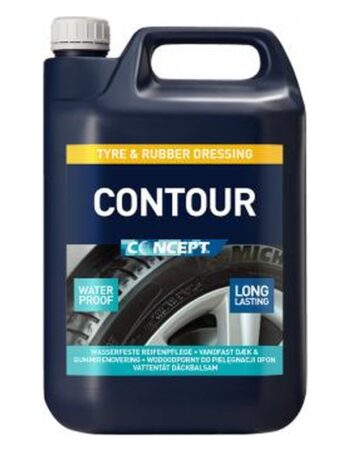 Gumijas tīrītājs un kondicionieris CONCEPT CONTOUR, 5 l
