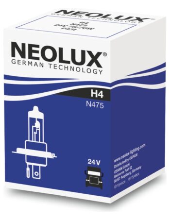 Halogēna spuldze NEOLUX H4 24V 75/70W P43t