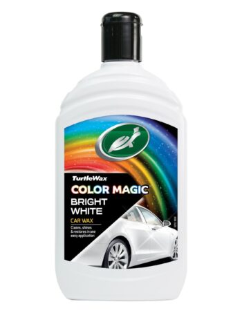 Krāsu atjaunojošs vasks Turtle Wax Color Magic Bright White, 500 ml