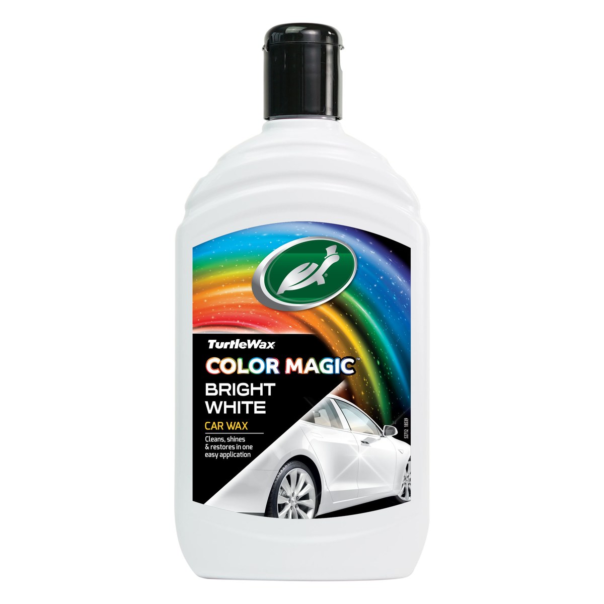 Krāsu atjaunojošs vasks Turtle Wax Color Magic Bright White, 500 ml TW52712 OE TW52712