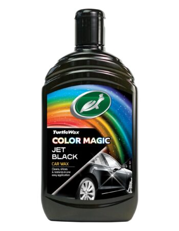 Krāsu atjaunojošs vasks Turtle Wax Color Magic Jet Black, 500 ml