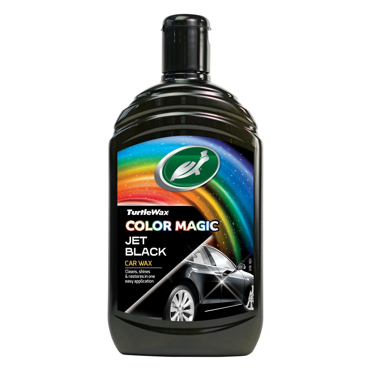Krāsu atjaunojošs vasks Turtle Wax Color Magic Jet Black, 500 ml TW52708 OE TW52708
