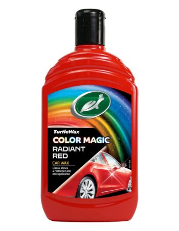 Krāsu atjaunojošs vasks Turtle Wax Color Magic Radiant Red, 500 ml