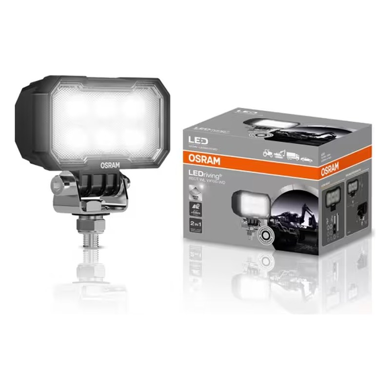 LED darba gaisma OSRAM LEDriving Rect WL VX100-WD, 26 W, 2300 lm