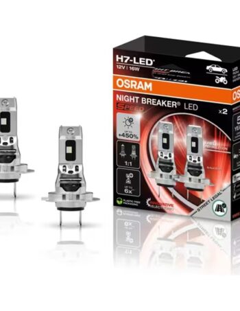 LED spuldžu pāris OSRAM NIGHT BREAKER LED SPEED 450 H7 12V