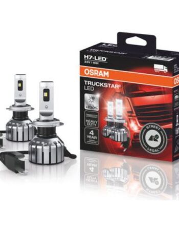 LED spuldžu pāris OSRAM TRUCKSTAR LED H7 24V kravas auto