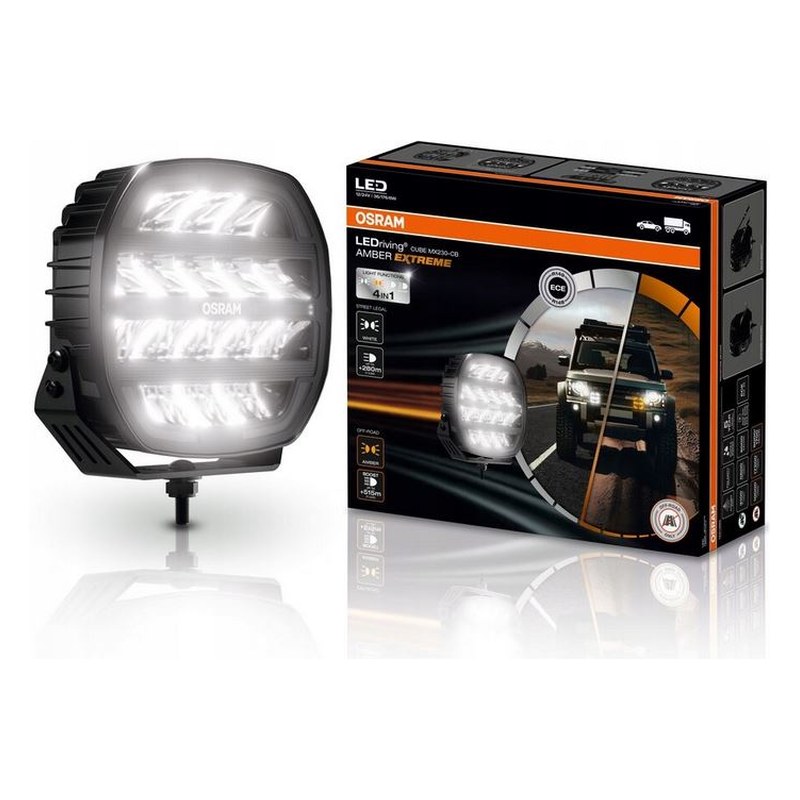 LED tālās gaismas lukturis OSRAM LEDriving Cube MX230-CB Amber Extreme OLEDDL137-CB OE LEDDL137-CB X