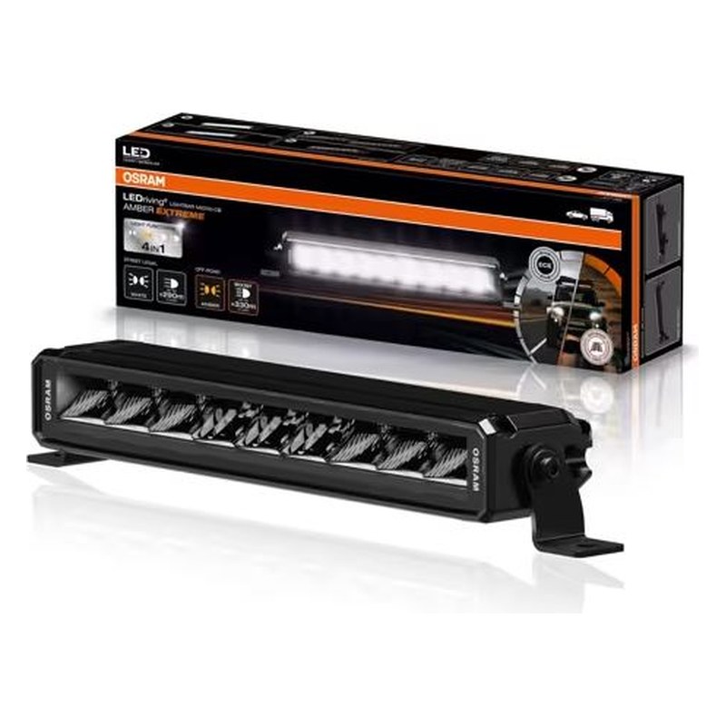 LED tālās gaismas panelis OSRAM LEDriving MX250-CB Amber Extreme