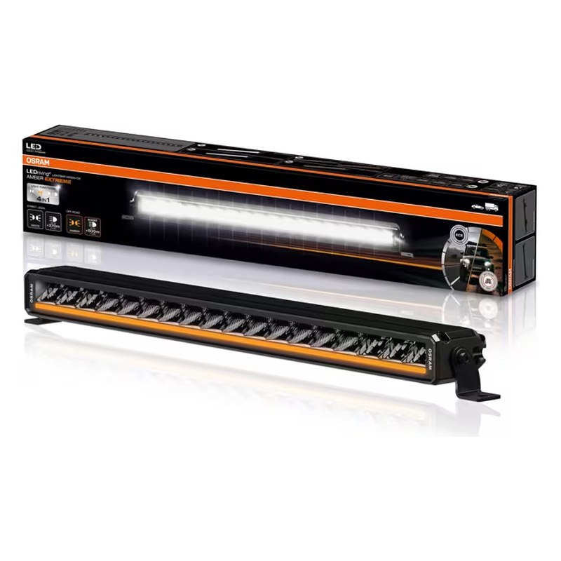 LED tālās gaismas panelis OSRAM LEDriving MX500-CB Amber Extreme