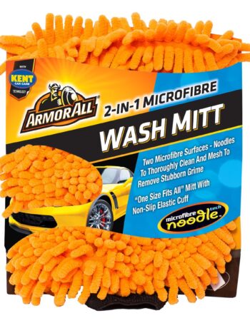Mazgāšanas cimds Armor All 2 in 1 Microfibre Noodle Wash Mitt