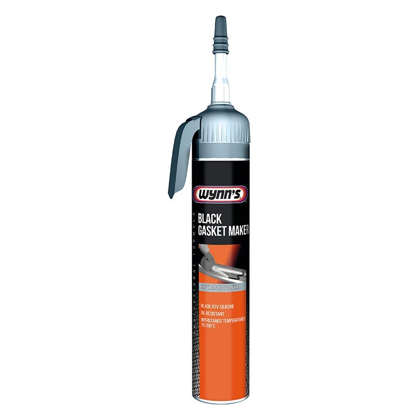 Melns blīvju hermētiķis Wynn's Black Gasket Maker, 200 ml WYN57680 OE W57680