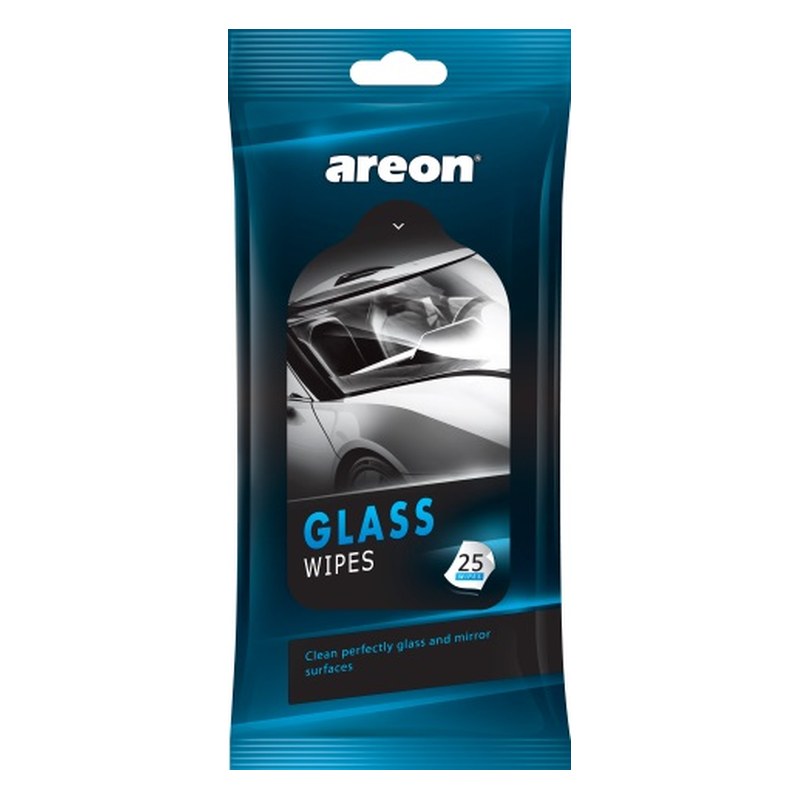Mitrās salvetes stikla kopšanai AREON Wipes Glass, 25 gab. AREWIPE3 OE AREWIPE3
