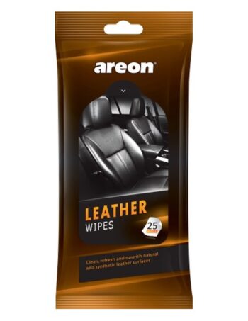 Mitrās salvetes ādas kopšanai AREON Wipes Leather, 25 gab.