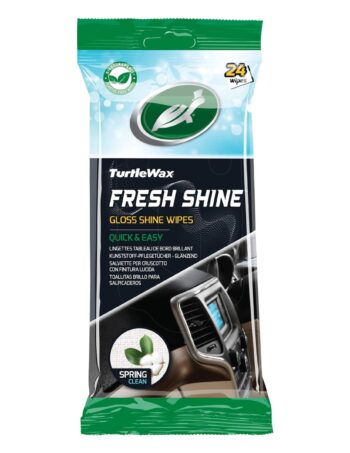 Salvetes paneļa kopšanai Turtle Wax Fresh Shine Gloss Wipes