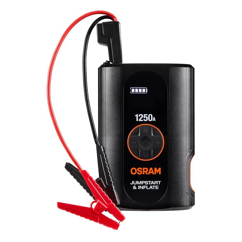 Palaišanas ierīce ar riepu kompresoru OSRAM BATTERYjumpstart 1250A OOJS030TI OE OJSTI030