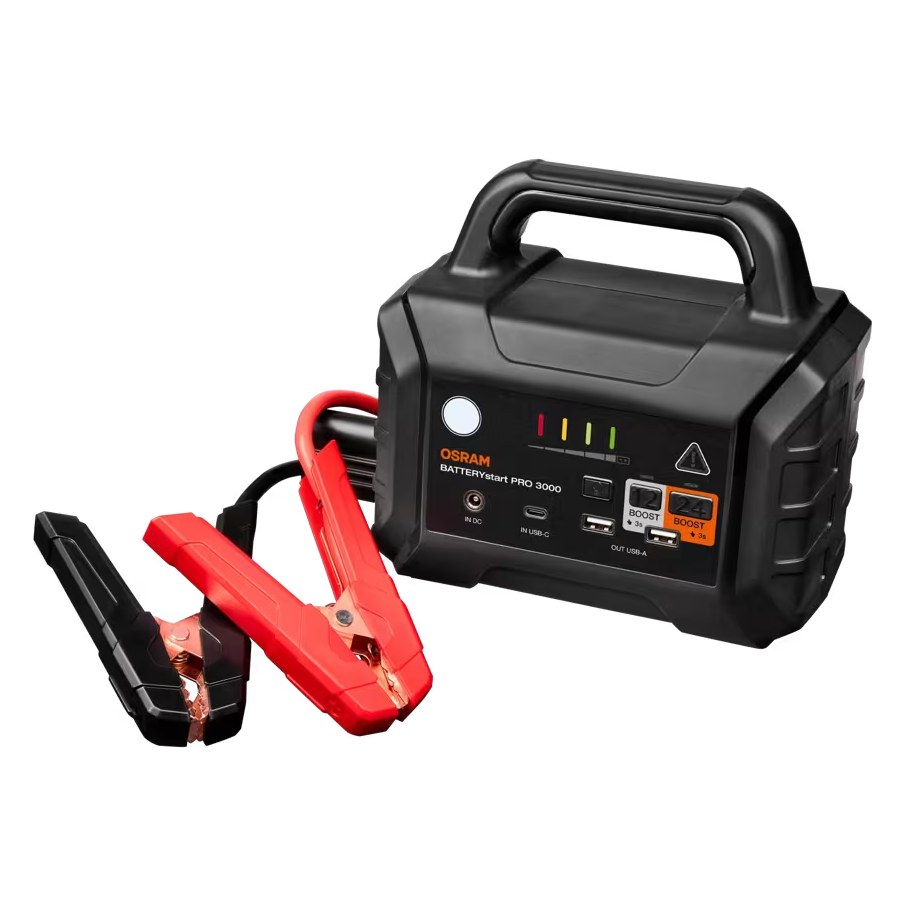 Palaišanas ierīce (starta būsteris) OSRAM BATTERYstart PRO 3000, 12/24 V