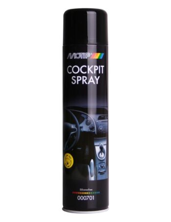 Paneļa kopšanas aerosols MOTIP Cockpitspray pusmatēts, 600 ml
