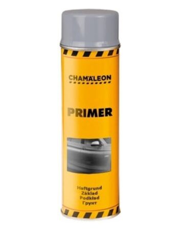 Pelēka gruntskrāsa aerosolā CHAMALEON Primer, 500 ml