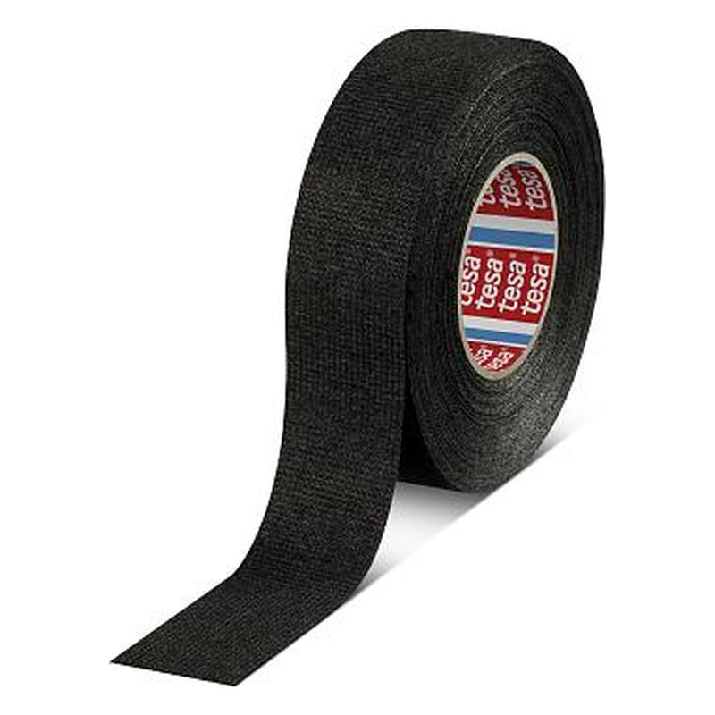 PET flīsa lente vadu kūļiem tesa 51608, 15 m x 19 mm