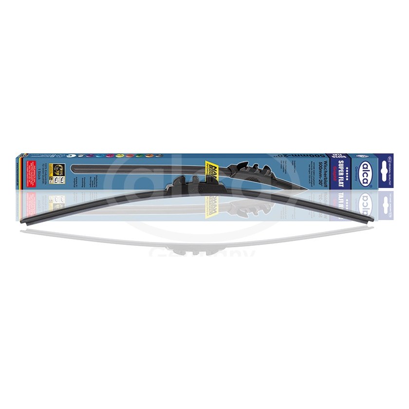 Plakanā stikla tīrītāja slotiņa ALCA SUPER FLAT, 480 mm