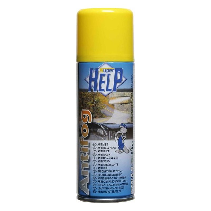 Pretaizsvīšanas līdzeklis stikliem SUPER HELP Antifog, 200 ml