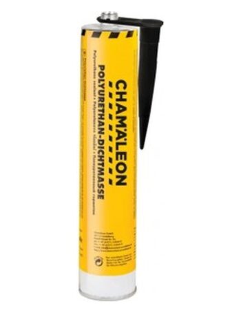 PU blīvējošā masa virsbūvei CHAMALEON, melna, 310 ml