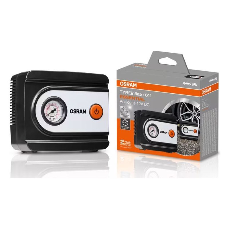 Riepu kompresors OSRAM TYREinflate 611 ESSENTIAL, 12 V, 120 W OOTI611ESN OE OTI611ESN