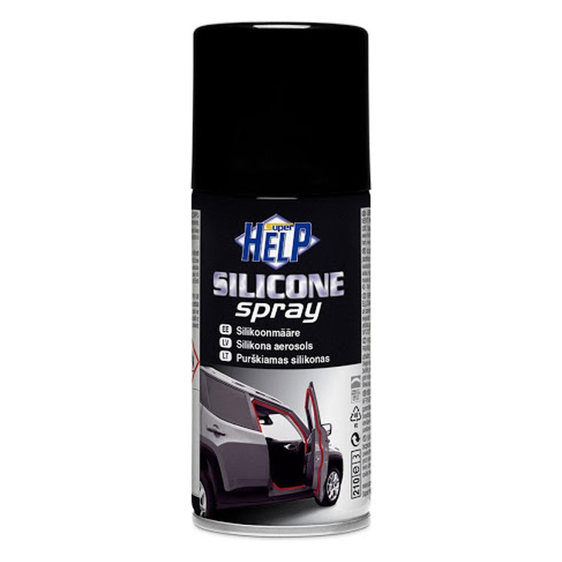 Silikona aerosols SUPER HELP Silicone spray, 150 ml