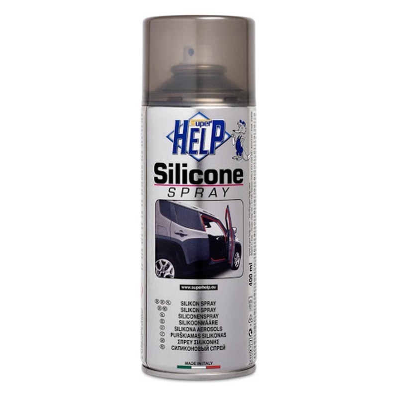 Silikona aerosols SUPER HELP Silicone spray, 400 ml