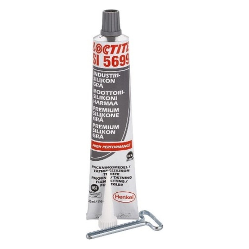 Silikona hermētiķis LOCTITE SI 5699, pelēks, 80 ml L2061022 OE SI 5699