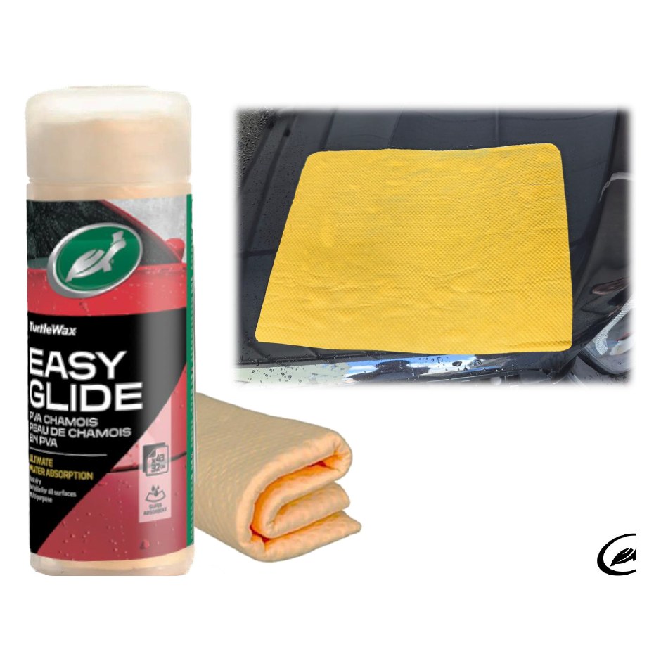 Sintētiskā zamšāda Turtle Wax Easy Glide PVA, 43 x 32 cm TWX54687 OE TWX54687