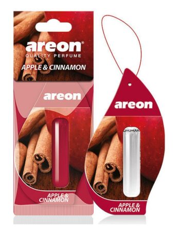 Šķidrais gaisa atsvaidzinātājs AREON Liquid Apple & Cinnamon, 5 ml