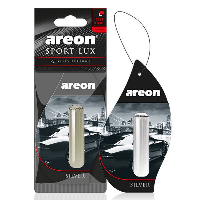 Šķidrais gaisa atsvaidzinātājs AREON Liquid Sport Lux Silver, 5 ml