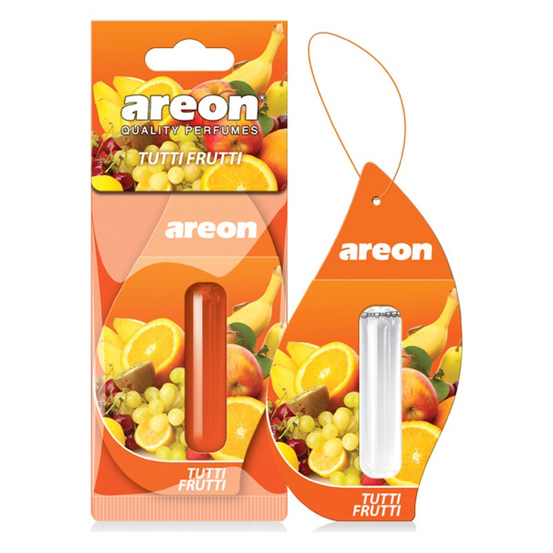 Šķidrais gaisa atsvaidzinātājs AREON Liquid Tutti Frutti, 5 ml