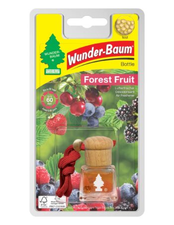 Šķidrais gaisa atsvaidzinātājs WUNDER-BAUM Bottle Forest Fruit, 4,5 ml