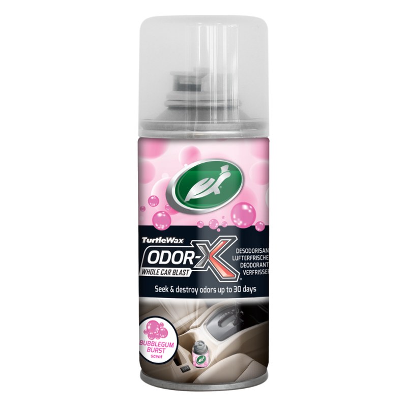 Smaku neitralizētājs Turtle Wax Odor-X Fogger Bubble Gum, 100 ml
