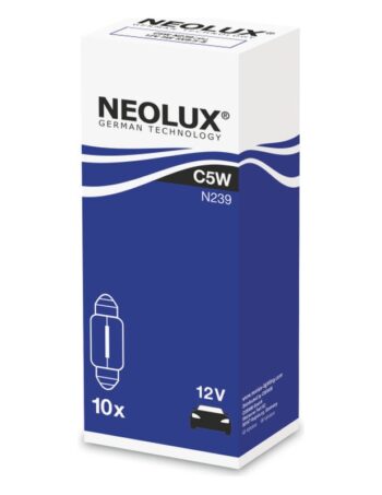 Spuldze NEOLUX C5W 12V 5W SV8,5-8, soffite