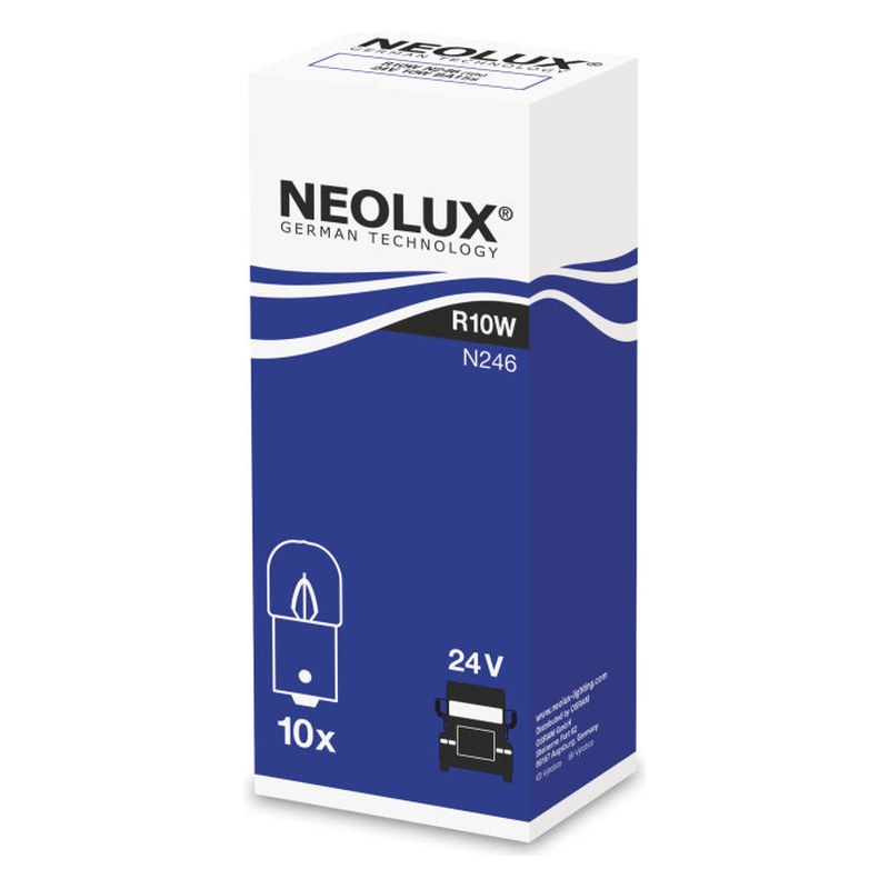Spuldze NEOLUX R10W 24V 10W BA15s