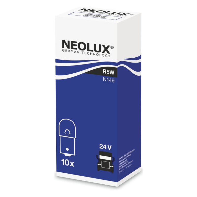 Spuldze NEOLUX R5W 24V 5W BA15s