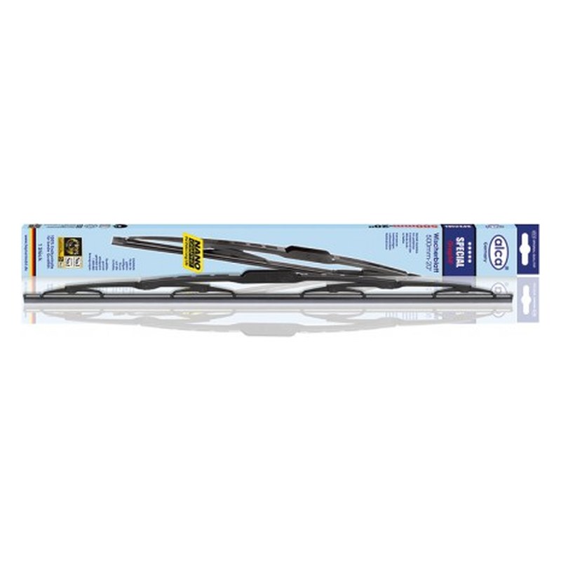 Stikla tīrītāja slotiņa ar rāmi ALCA START, 380 mm