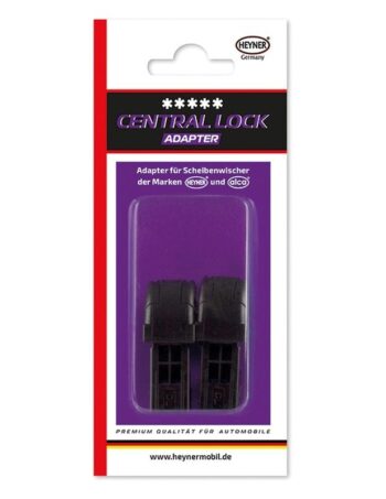Stikla tīrītāja slotiņas adapteris HEYNER CENTRAL LOCK (CL), 2 gab.