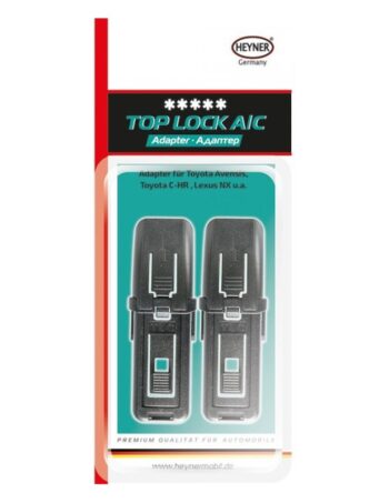 Stikla tīrītāja slotiņas adapteris HEYNER TOP LOCK A/C (TLA/C), 2 gab.