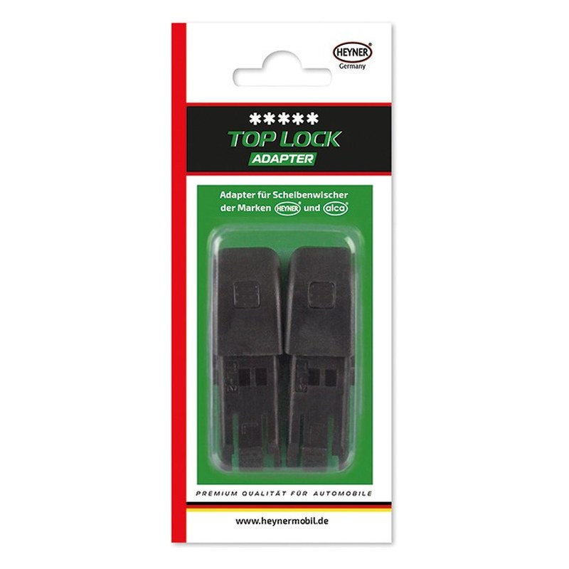Stikla tīrītāja slotiņas adapteris HEYNER TOP LOCK (TL), 2 gab. ALC-300230 OE W300230