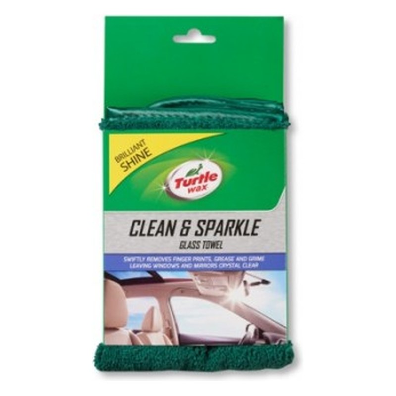 Stiklu tīrīšanas dvielis Turtle Wax Clean & Sparkle Glass Towel TWX5344TD4 OE TWX5344TD4