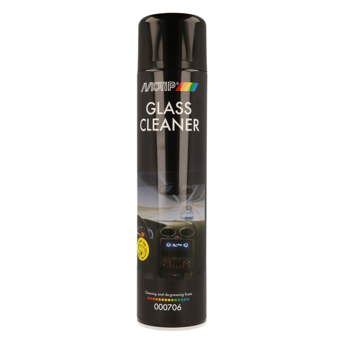 Stiklu tīrītājs MOTIP Glass Cleaner aerosolā, 600 ml MOT000706 OE 000706